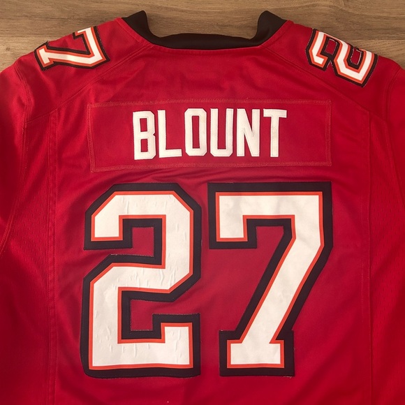 NFL Nike Tampa Bay Buccaneers LeGarette Blount #27 Jersey, Size XL- Pre Loved - Picture 4 of 15